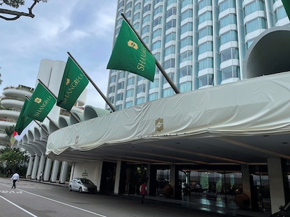 فندق شانجريلا في سنغافورة حيث يعقد مؤتمر للشؤون الدفاعية - 9 يونيو 2022 - الشرق 