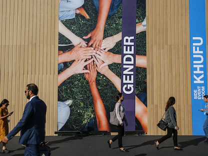 جانب من فعاليات اليوم الافتتاحي لمؤتمر المناخ COP 27 في مركز شرم الشيخ الدولي للمؤتمرات، شرم الشيخ، مصر، 7 نوفمبر 2022. - Bloomberg