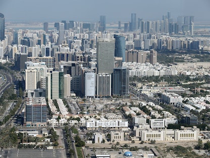 لقطة عامة للعاصمة الإماراتية أبوظبي  - REUTERS