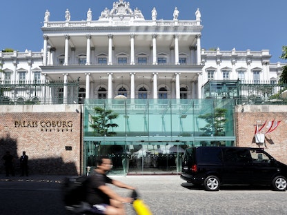 قصر كوبورغ بالعاصمة النمساوية فيينا الذي يحتضن محادثات الاتفاق النووي - 4 أغسطس 2022 - REUTERS