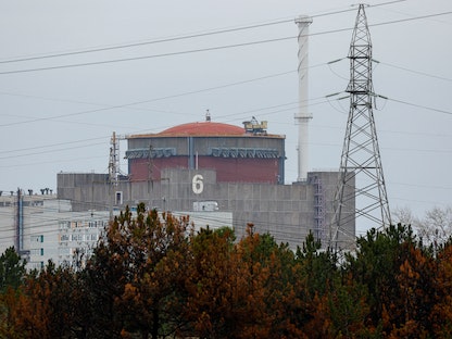 محطة زابوروجيا للطاقة النووية، بما في ذلك وحدتها رقم 6 في منطقة زابوروجيا، بأوكرانيا. 24 نوفمبر 2022. - REUTERS