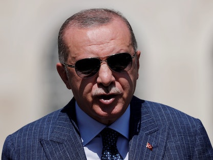  الرئيس التركي رجب طيب أردوغان - REUTERS