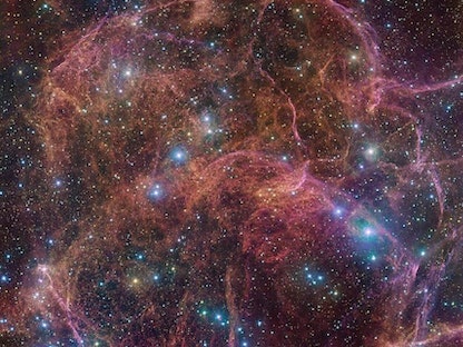 التقاط صورة بدقة مذهلة لبقايا نجم "فبل" يبعد عن الأرض حوالى 800 مليون سنة ضوئية. - European Southern Observatory