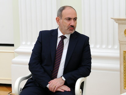 رئيس الوزراء الأرميني نيكول باشينيان - REUTERS