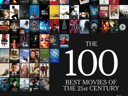 ملصق استطلاع The New Your Times لأفضل 100 فيلم في القرن الحادي والعشرين - instagram/nytimes/