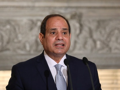 الرئيس المصري عبد الفتاح السيسي - REUTERS