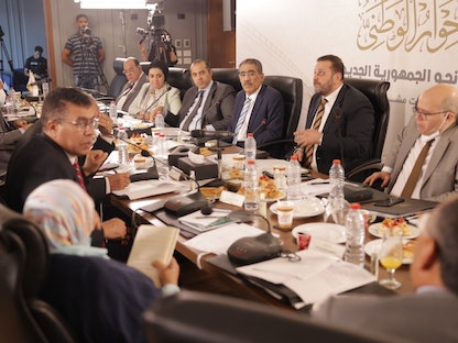 اجتماع مجلس أمناء الحوار الوطني في مصر، 3 أغسطس 2022 - facebook/National.Dialogue.NTA/