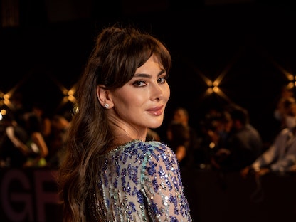 الممثلة اللبنانية ستيفاني صليبا - AFP