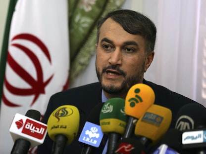 وزير الخارجية الإيراني حسين أمير عبد اللهيان - REUTERS