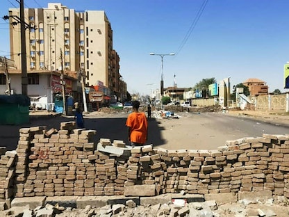 أحد شوارع العاصمة السودانية الخرطوم - 7 نوفمبر 2021 - AFP