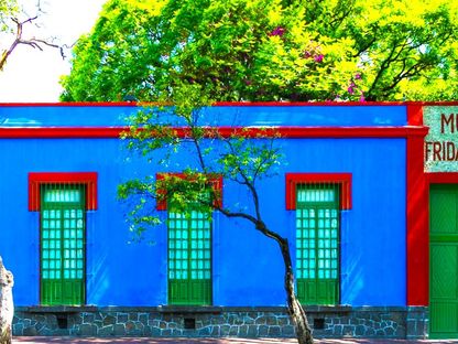 "البيت الأزرق" حيث ولدت ونشأت وتوفيت الفنانة المكسيكية فريدا كاهلو - museofridakahlo