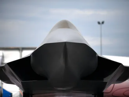 نموذج بالحجم الطبيعي لمقاتلة الجيل الجديد الأوروبية (NGF) خلال معرض باريس الجوي الدولي في باريس، فرنسا. 18 يونيو 2023 - AFP