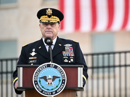 رئيس هيئة الأركان الأميركية المشتركة الجنرال مارك ميلي - REUTERS