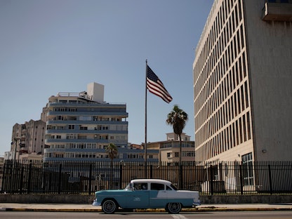 السفارة الأميركية في العاصمة الكوبية هافانا - REUTERS