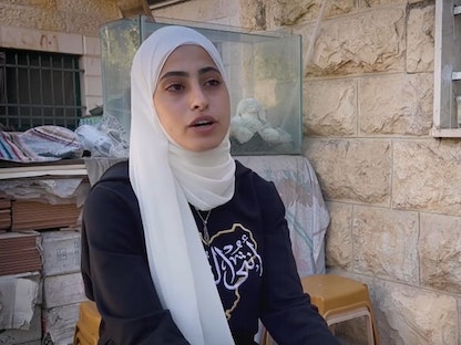 الناشطة الفلسطينية منى الكرد - الشرق