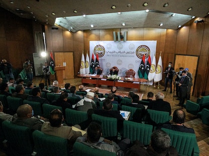 جلسة سابقة لمجلس النواب الليبي في طبرق- 6 ديسمبر 2020 - AFP
