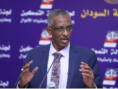 وجدي صالح عضو لجنة إزالة التمكين واسترداد الأموال العامة في السودان - وكالة الأنباء السودانية "سونا"