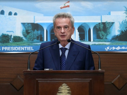 حاكم مصرف لبنان المركزي رياض سلامة - AFP
