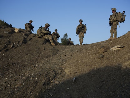 جنود أميركيون في إقليم خوست الأفغاني، 3 يوليو 2013 - BLOOMBERG