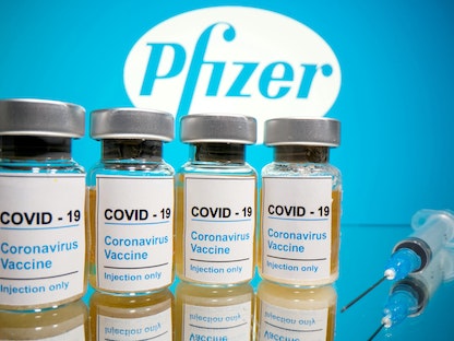 لقاح شركة فايزر الأميركية المضاد لفيروس كورونا المستجد - REUTERS