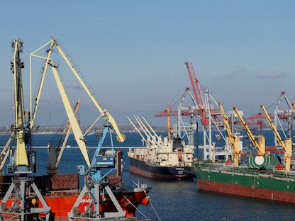 ميناء أوديسا الأوكراني المطل على البحر الأسود - 4 نوفمبر 2016 - REUTERS