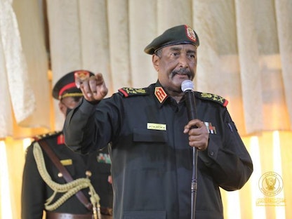 رئيس المجلس السيادي في السودان عبد الفتاح البرهان - سونا