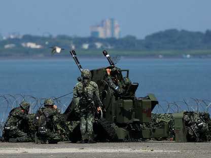 تدريبات للجيش في جزيرة تايوان تحاكي حدوث غزو من قبل الجيش الصيني. 5 يونيو 2018 - REUTERS