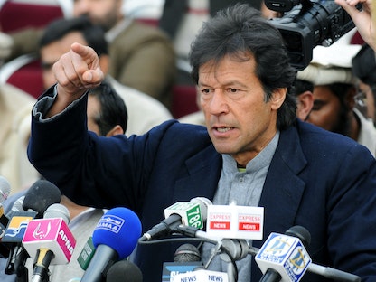 رئيس الوزراء الباكستاني عمران خان - AFP