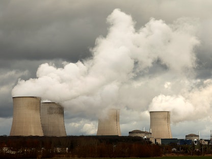 مفاعل نووي تابع لشركة "كهرباء فرنسا" في كاتينوم - فرنسا - 14 فبراير 2022 - REUTERS
