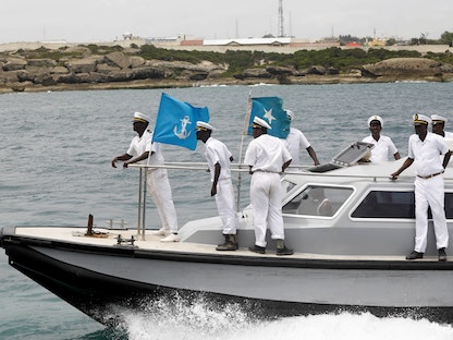 دورية للبحرية الصومالية في المحيط الهندي - 13 أكتوبر 2021 - REUTERS