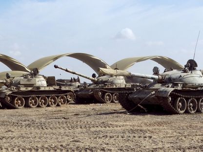 جانب من قاعدة العند الجوية في محافظة لحج جنوب البلاد. - REUTERS
