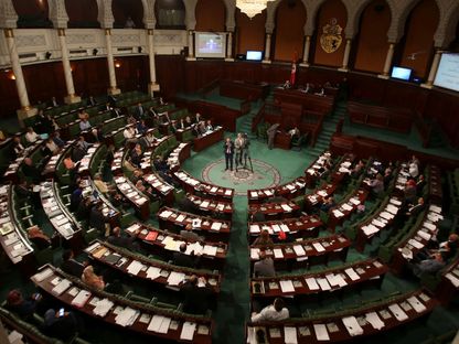خلال جلسة للبرلمان التونسي - REUTERS