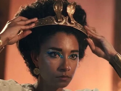 مشهد من المسلسل الوثائقي "Queen Cleopatra" (الملكة كليوبترا) - Netflix
