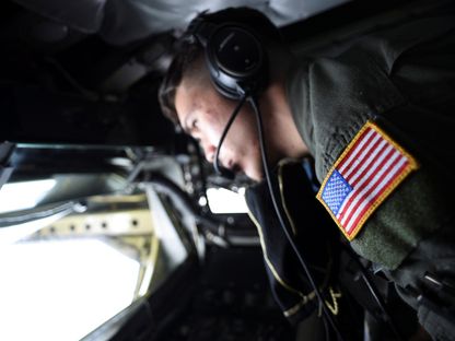 طيار أميركي على متن مقاتلة f-35 فوق بحر البلطيق. 16 يونيو 2022 - Reuters