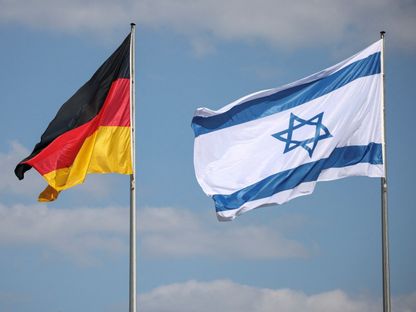 علما ألمانيا وإسرائيل في برلين. 12 مايو 2025 - REUTERS