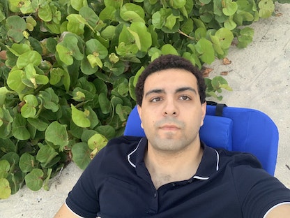 رامي هاني فهيم نجل وزيرة الهجرة المصرية نبيلة مكرم المتهم بالقتل في كاليفورنيا - Twitter/@OceanBorne3