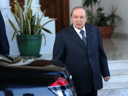 الرئيس الجزائري السابق عبد العزيز بوتفليقة - AFP