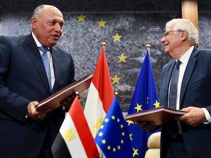 مصر والاتحاد الأوروبي يعتمدان اتفاقية أولويات الشراكة حتى 2027