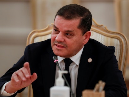 رئيس الحكومة الليبية المقالة من البرلمان عبد الحميد الدبيبة - via REUTERS