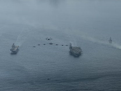 تدريبات هجومية للقوات الأميركية في بحر الصين الجنوبي. 15 فبراير 2023 - defense.gov