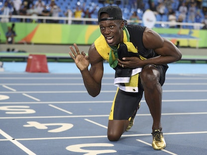 الجامايكي يوسين بولت في أولمبياد ريو 2016 - REUTERS