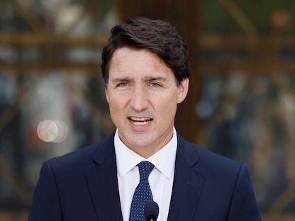 رئيس الوزراء الكندي جاستن ترودو، أوتاوا، كندا - REUTERS
