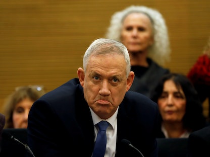 وزير الدفاع الإسرائيلي بيني غانتس  - REUTERS