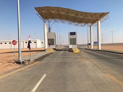 معبر عرعر الحدودي بين العراق والسعودية - AFP- هيئة المنافذ الحدودية العراقية
