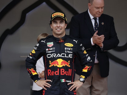 بيريز سائق رد بول يفوز بسباق جائزة موناكو الكبرى للفورمولا 1 