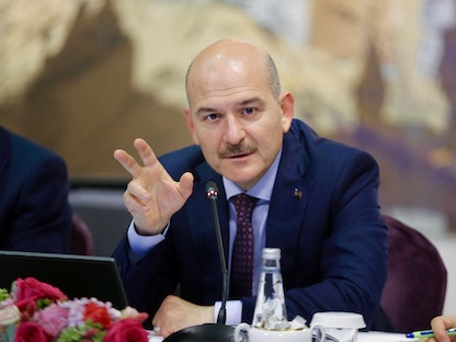 وزير الداخلية التركي سليمان صويلو - REUTERS