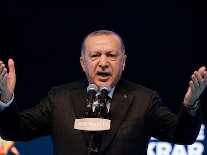 الرئيس التركي رجب طيب أردوغان - REUTERS