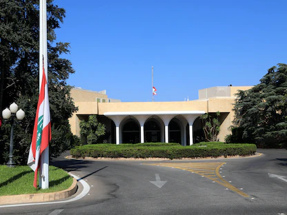 القصر الرئاسي اللبناني في منطقة بعبدا شرق بيروت، 5 أغسطس 2020. - REUTERS