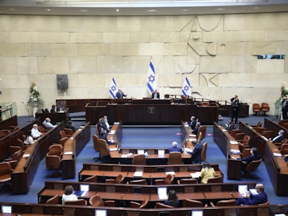 اجتماع الكنيست الإسرائيلي (البرلمان) بحضور رئيس الوزراء بنيامين نتنياهو  - الكنيست