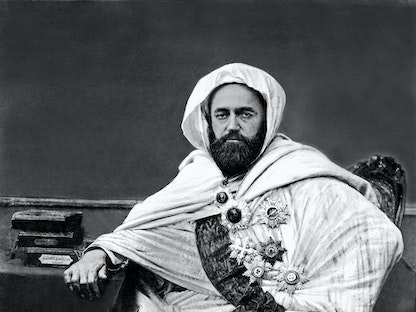صورة للأمير عبد القادر في دمشق عام 1852 - AFP